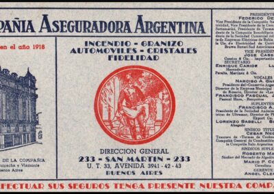Secante de Compañía Aseguradora Argentina Sociedad Anónima de Seguros Generales.