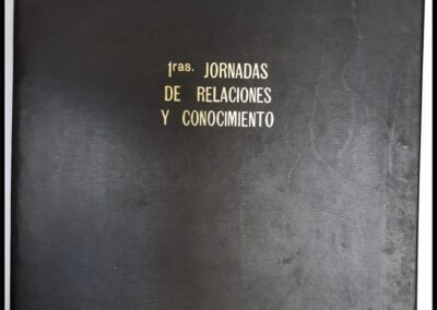 1ª Jornadas de Relaciones y Conocimiento. APAS – Asociación de Productores de Seguros. Carpeta del Evento.