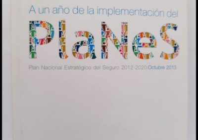 A un Año de la Implementación del PlaNeS – Plan Nacional Estratégico del Seguro. Superintendencia de Seguros de la Nación.