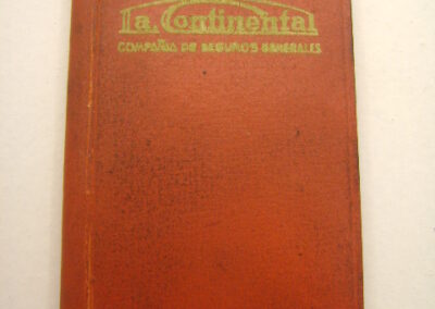 Libreta telefónica año 1959 de La Continental Compañía de Seguros Generales S. A.