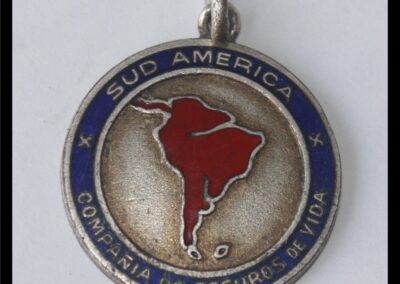 Medalla recuerdo de Sud América Compañía de Seguros de Vida S. A.