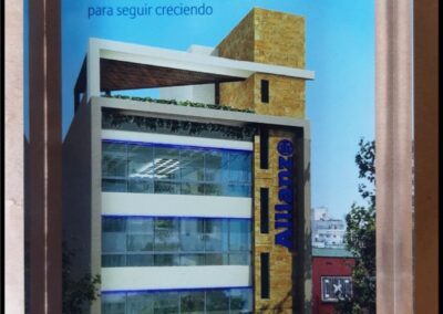 Placa acrílica por Inauguración nuevo Centro de Servicios de Allianz Argentina Compañía de Seguros S.A.