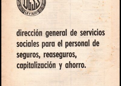 Boletín Informativo. Año 2 – Nº 2. Enero-Febrero 1968. DGSS Dirección General de Servicios Sociales para el Personal de Seguros, Reaseguros, Capitalización y Ahorro.