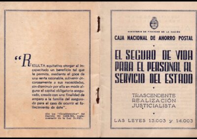 El Seguro de Vida para el Personal al Servicio del estado. Caja Nacional de Ahorro Postal.