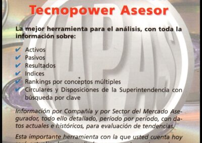 CD Sistema Informático AAPAS Tecnopower Asesor. AAPAS  – Asociación Argentina de Productores Asesores de Seguros.