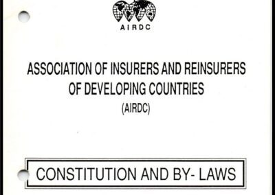 Constitución y Estatuto de AIRDC – Association of Insurers and Reinsurers of Developing Countries.