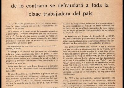 Sindicato del SEGURO. Nº 15. Noviembre – Año 1964. Sindicato del Seguro de la República Argentina.