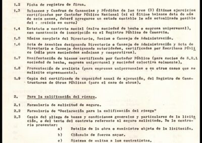 Información que debe Suministrar el Tomador de un Seguro de Caución. Sociedad Anónima Compañía de Seguros La Tandilense.