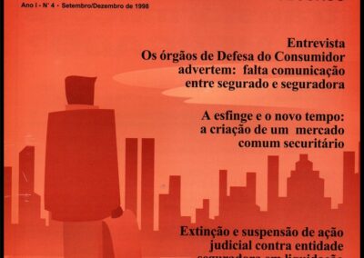 RBDS Revista Brasileira de Direito de Seguros. Año 1 – Nº 4. Setembro/Dezembro 1998.