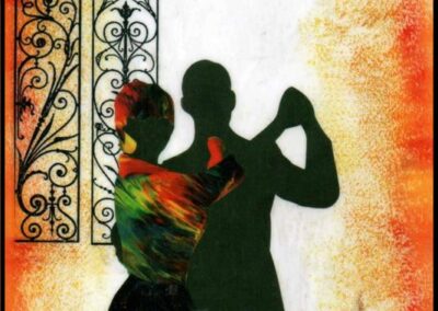 Obra Plástica de Colección «Un Sentimiento Seguro» del artista plástico Raúl Machengo Klyver. 50 Aniversario de AAPAS – Asociación Argentina de Productores Asesores de Seguros.