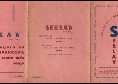 Seguro – Garantía para Lavarropas contra Todo Riesgo. Serlav Soc. Col.