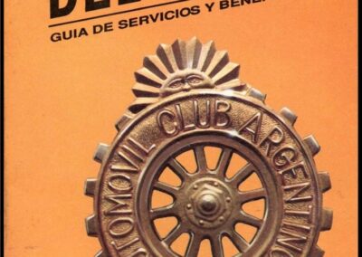 Manual del Socio. Guía de Servicios y Beneficios. ACA – Automóvil Club Argentino.