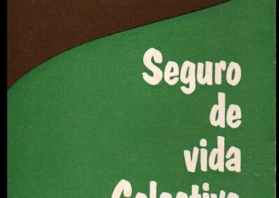 Folleto Convenio Mercantil. Seguro de Vida Colectivo. Sud América Compañía de Seguros de Vida S. A.