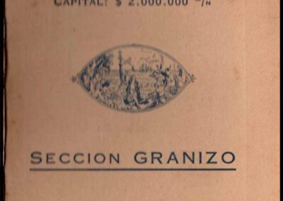 Libreta de Colón Compañía Argentina de Seguros Generales.