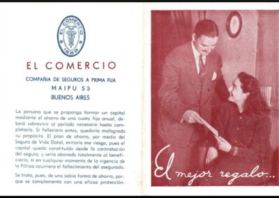 Folleto El Mejor Regalo….Seguro Dotal. El Comercio Compañía de Seguros a Prima Fija S. A.