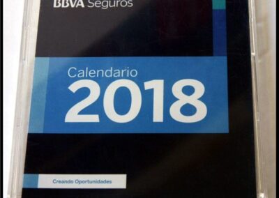Calendario de Escritorio Año 2018. BBVA Seguros Argentina S. A.