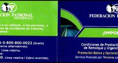 Condiciones de Prestación del servicio de Remolque y Urgencias Mecánicas. Federación Patronal Seguros S. A.