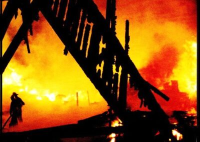 Incendiarismo. 1989. Suiza de Reaseguros. (Suiza).