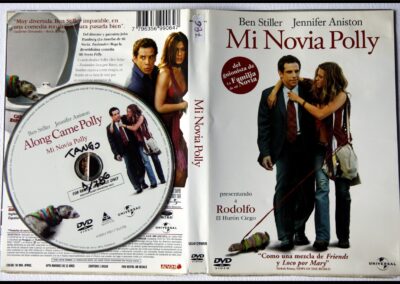 Mi Novia Polly. Película comedia romántica del año 2004, Dirigida por John Hamburg y Protagonizada por Ben Stiller y Jennifer Aniston.