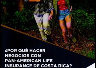 Folleto Institucional de Pan-American Life Insurance de Costa Rica, S. A. (Costa Rica).