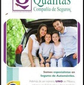 Folleto Seguro de Automóviles de Quálitas Compañía de Seguros S A B. de C. V. (Costa Rica). 