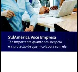 Folleto Seguro de Vida Empresarial «Sul América Você Empresa». Sul América Seguros de Vida e Previdência S. A. (Brasil).