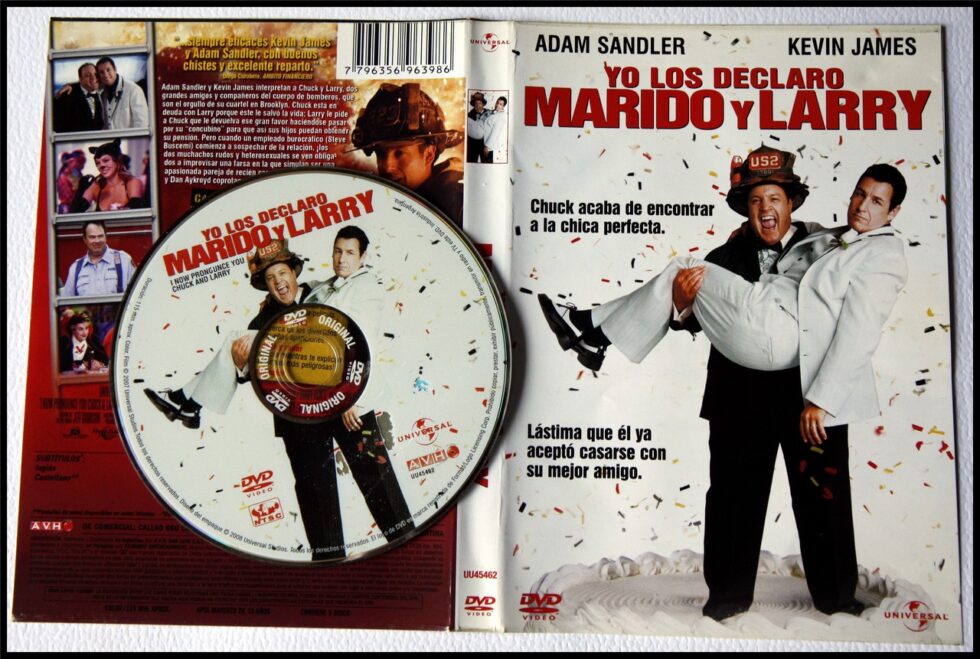 Yo los Declaro Marido y Larry. Película comedia del año