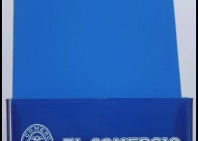Porta Folletos de El Comercio Compañía de Seguros a Prima Fija S. A.