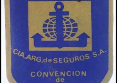 Prendedor «Convención de Productores» de Ancora Compañía Argentina de Seguros S. A.
