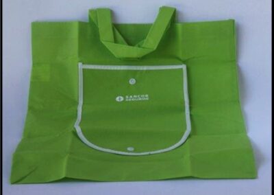 Bolsa Plegable de tela de Sancor Cooperativa de Seguros Limitada.