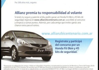 Allianz Bicentenario. Allianz Premia tu Responsabilidad al Volante. Allianz Argentina Compañía de Seguros S. A.