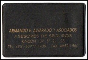 Porta Credencial Automotor para Circular. Armando E. Alvarado y Asociados – Asesores de Seguiros.