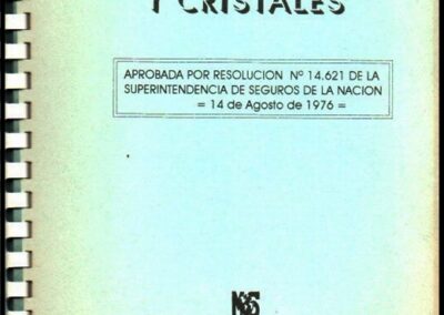 Manual Seguro de Vidrios y Cristales. Editorial El Mundo del Seguro S.R.L.