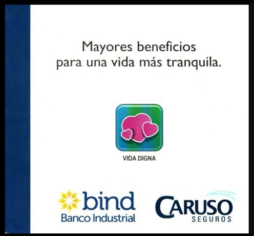 Folleto. Vida Digna. Caruso Compa ia Argentina de Seguros S. A