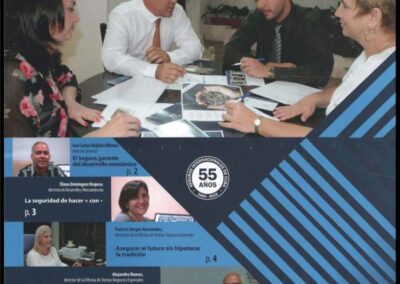 Revista 55 Años 1963-2018 de ESICUBA – Seguros Internacionales de Cuba S. A.