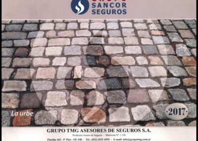 Calendario del Proyecto «La República Mirada». Año 2017 del Grupo Sancor Seguros con Grupo TMG Asesores de Seguros S. A.