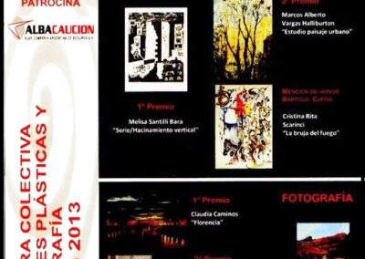 Folleto. Muestra Colectiva de Artes Plásticas y Fotografía AAPAS 2013. 04 al 18 de Noviembre de 2013. AAPAS – Asociación Argentina de Productores Asesores de Seguros.