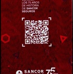 Sancor Seguros 75 Años. Sobre conteniendo la Historia en Código QR y Semillas para plantar.2020. Sancor Cooperativa de Seguros Ltda.