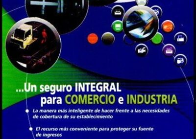 Folleto. …Un Seguro Integral para Comercio e Industria. 2014. Federación Patronal Seguros S. A.