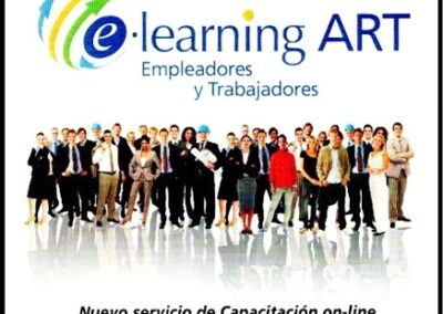 Folleto. e-learning ART. Federación Patronal Seguros S. A.