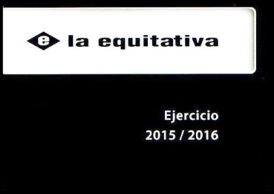 Memoria y Balance 118º Ejercicio cerrado el 30 de Junio de 2016. La Equitativa del Plata Sociedad Anónima de Seguros.