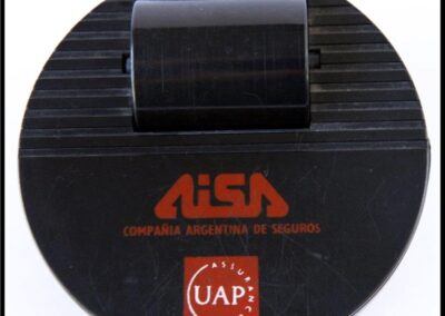 Mojador de dedos. AISA – Aseguradores Industriales S. A. Compañía Argentina de Seguros. UAP.