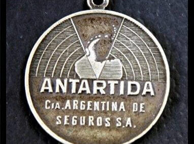 Medalla 20 Aniversario 1949-1969 de Antártida Compañía Argentina de Seguros S. A.