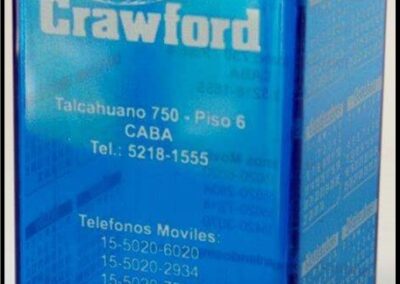 Portalápices con Calendario Año 2020 de Crawford Argentina S. A. 