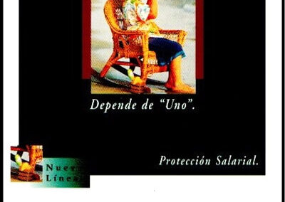 Folleto Seguro Protección Salarial. Año 1996. Metropolitan Life Seguros de Vida S. A.