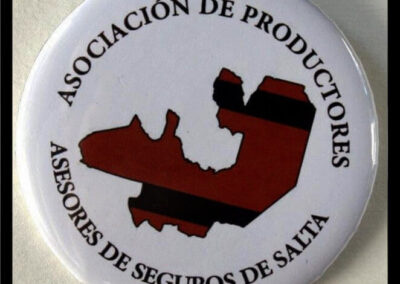 Prendedor de APAS Salta – Asociación Productores Asesores Seguros Salta.