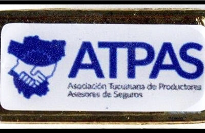 Prendedor de ATPAS – Asociación Tucumana de Productores Asesores de Seguros.