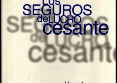 Los Seguros de Lucro Cesante. Un Enfoque Práctico. Jesús Bueres Junceda. Septiembre de 1996. Allianz Ras Seguros Y Reaseguros. (España).