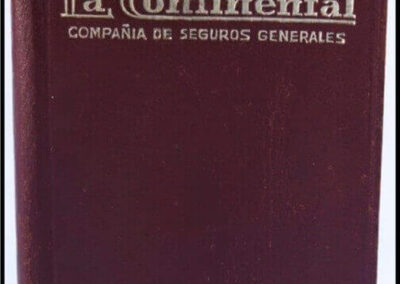 Agenda Año 1959 de La Continental Compañía de Seguros Generales S. A.