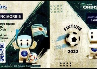 Fixture Mundial de Futbol 2022. Orbis Compañía Argentina de Seguros S. A.